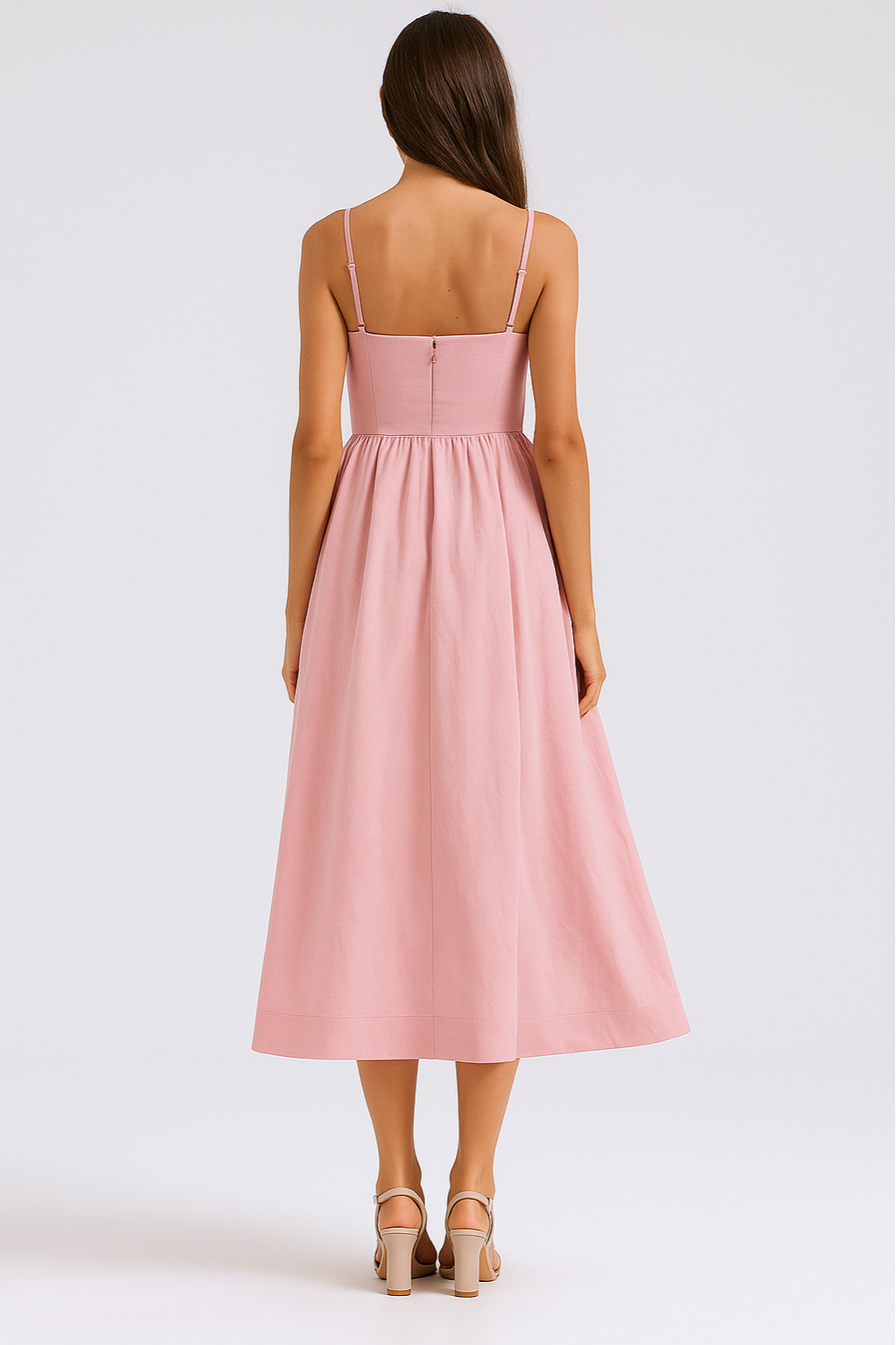 Elegant Flowing Summer Dress