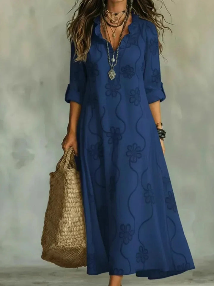 Daisy | Embroidered Maxi Dress