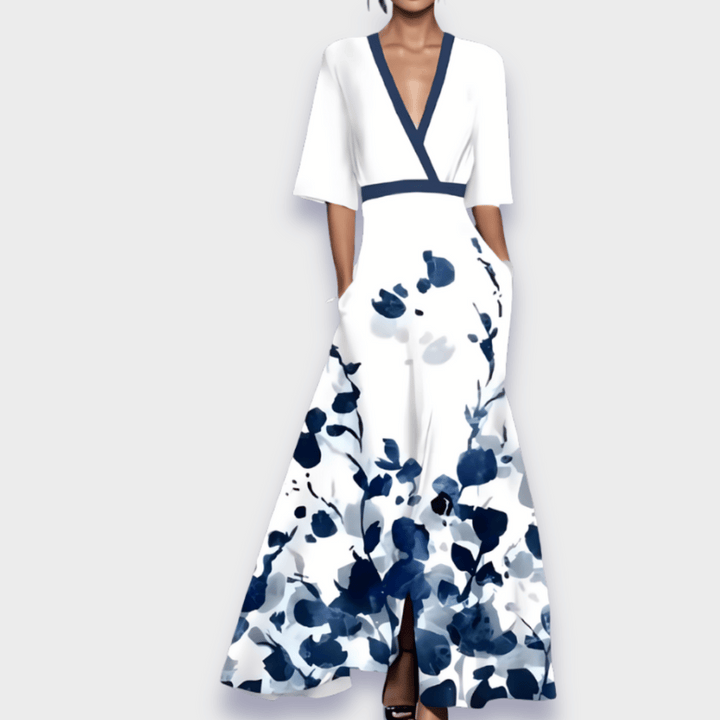 Floral A-Line Swing Dress