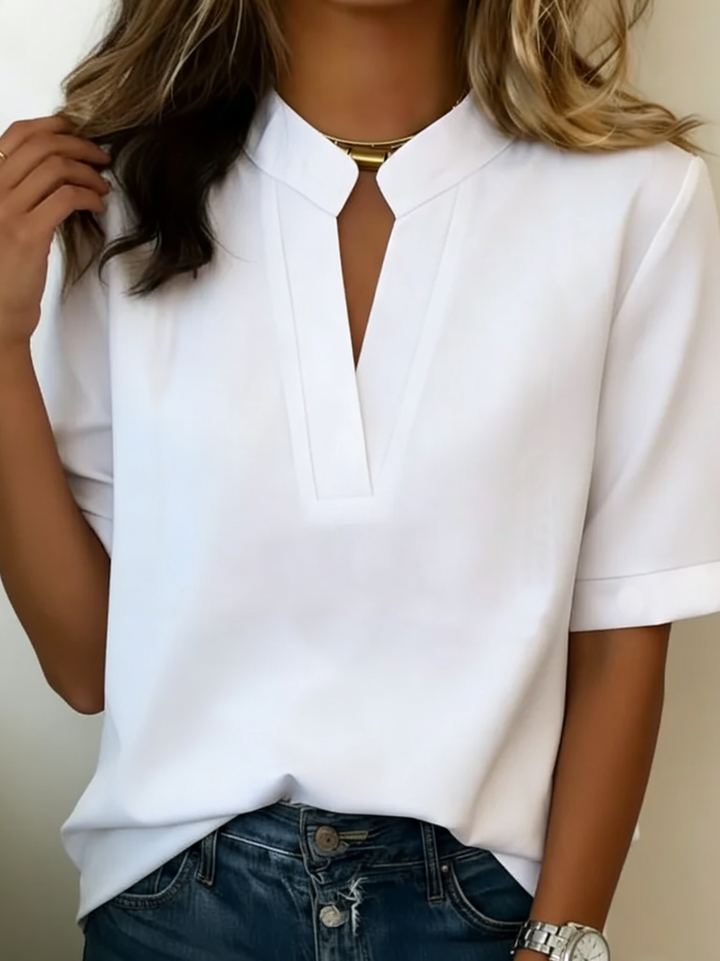 DELACROIX | Chic Blouse with V-Neck Margaux