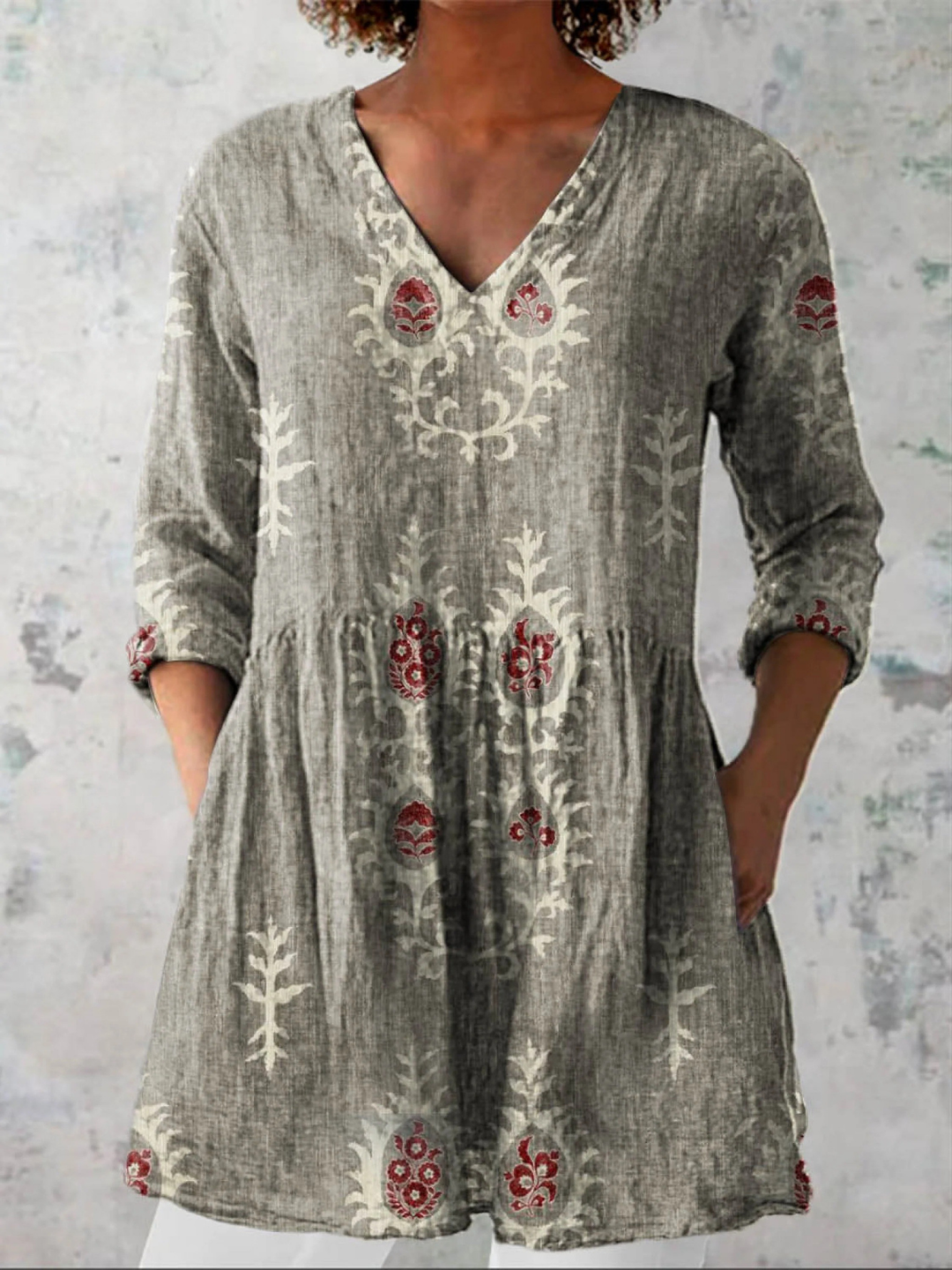 Camille | Elegant Long Blouses