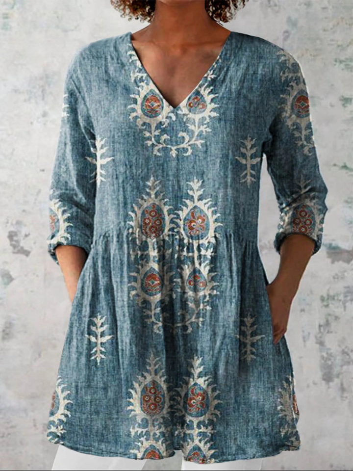 Camille | Elegant Long Blouses