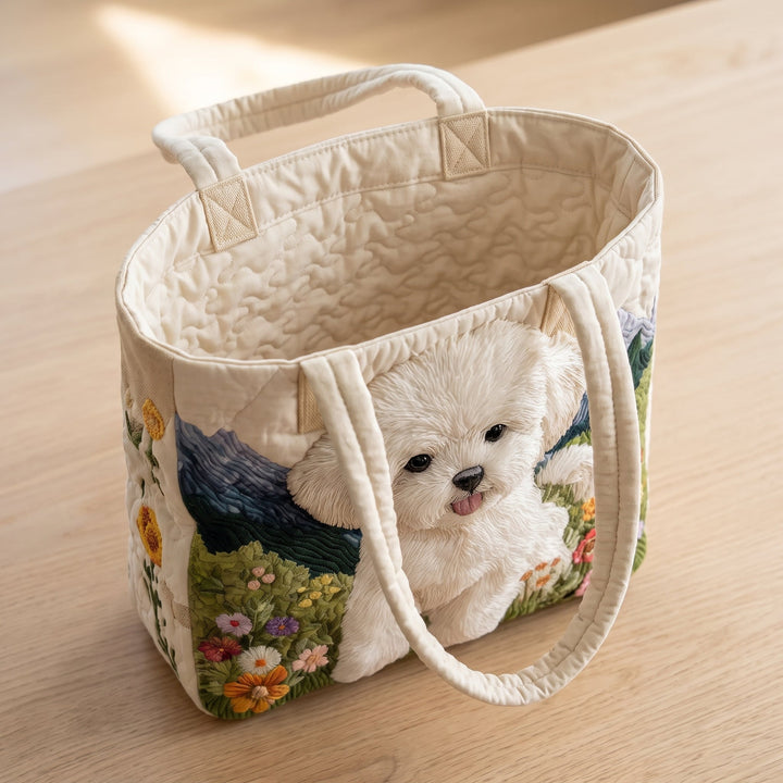 Artisan Quilted Bag - Enchanted Dog
