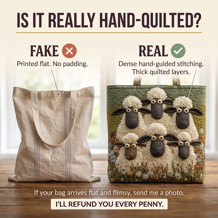 Artisan Bag - Five Sheep