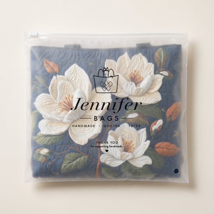 Artisan Quilted Bag - Delicate Magnolia