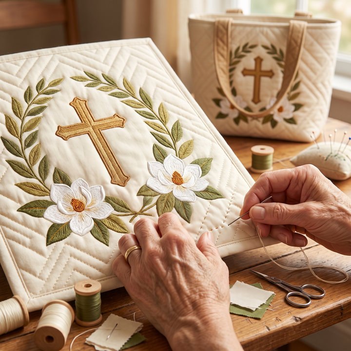 Artisanal Bag - Sacred Cross