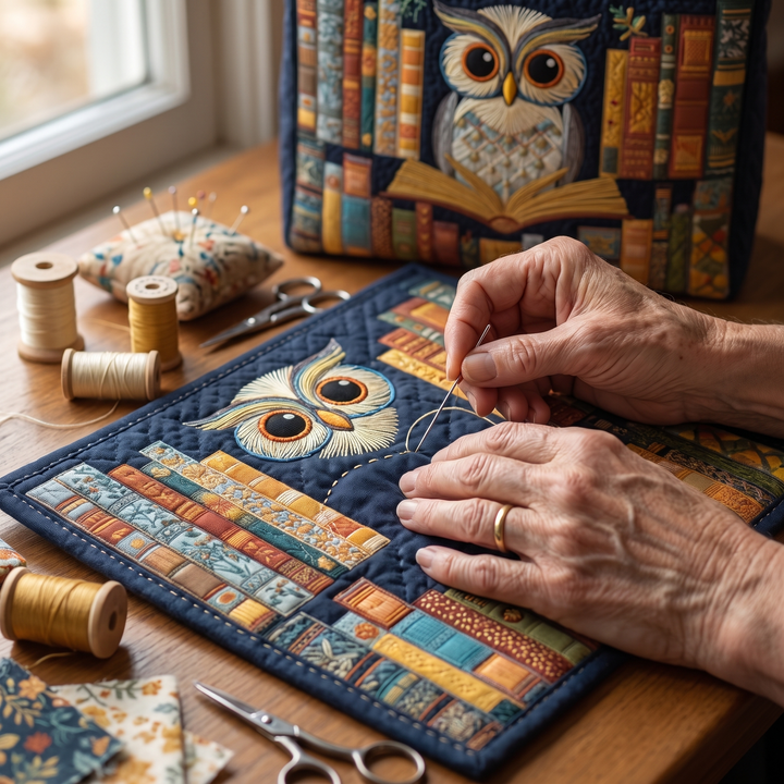 Artisan Tote - Owl and Vintage Books