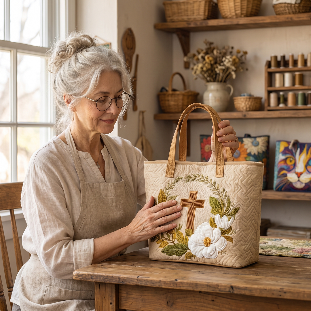 Artisanal Bag - Sacred Cross
