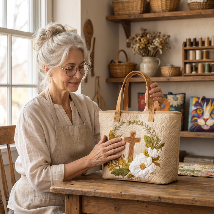 Artisanal Bag - Sacred Cross