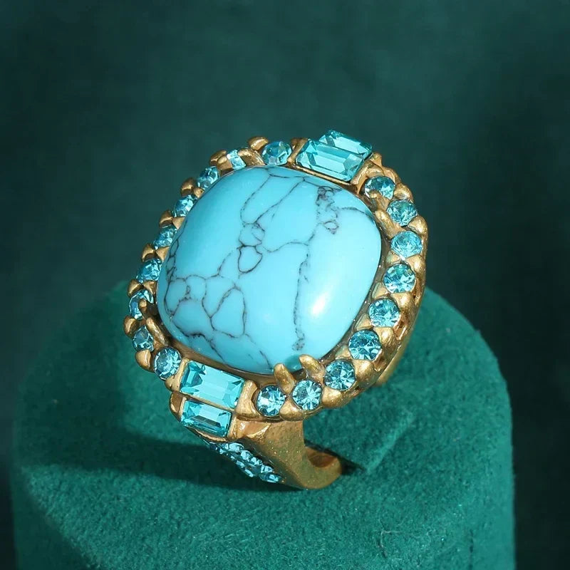 Mesmerising Turquoise Ring
