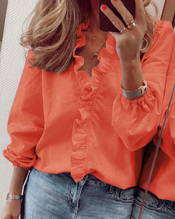 DELACROIX | Elegant Long Sleeve Blouse Maren