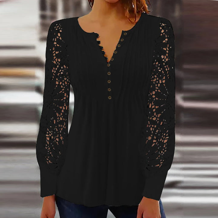 DELACROIX | Sophisticated Long Sleeve Blouse Marianne