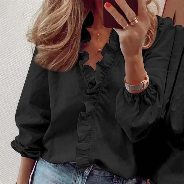 DELACROIX | Elegant Long Sleeve Blouse Maren