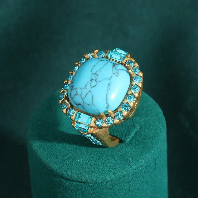 Mesmerising Turquoise Ring