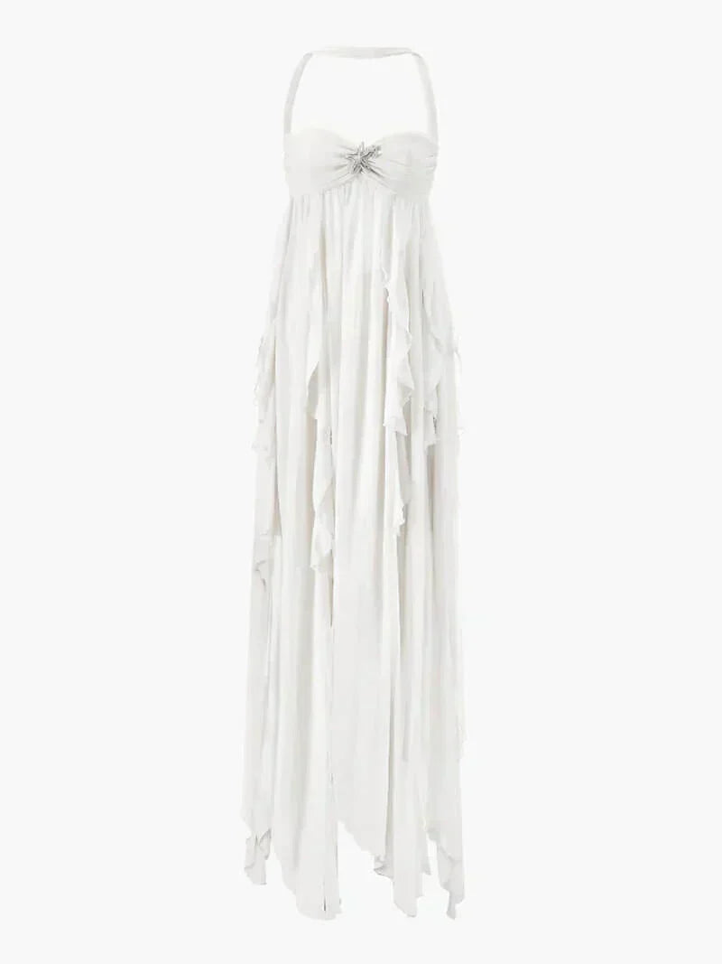 Romantic Ruffle Maxi Dress