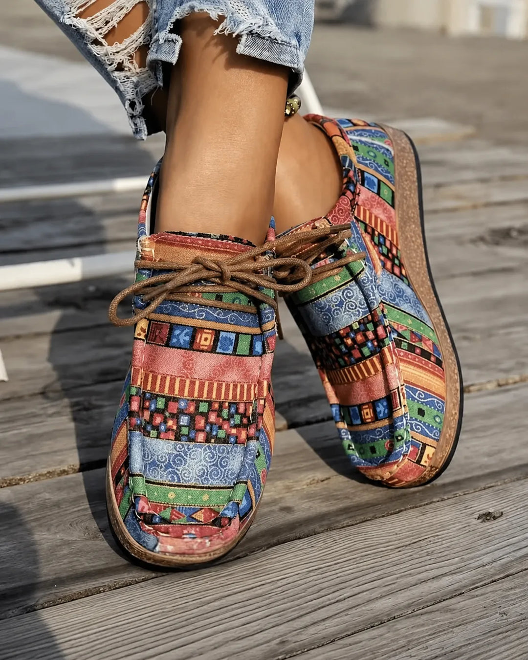 Lucia Artisan Moccasins