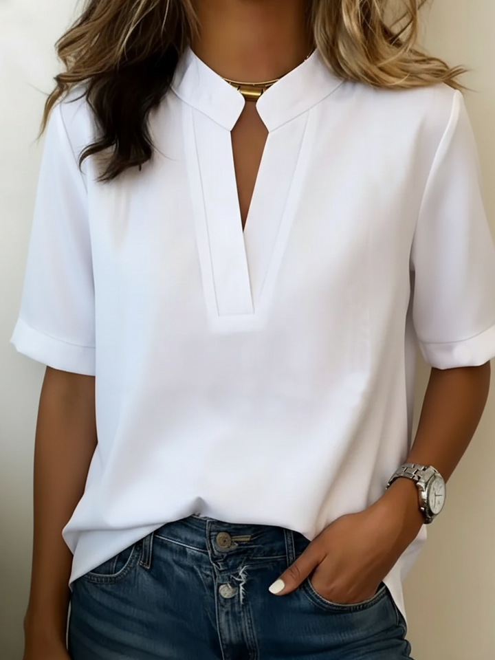 DELACROIX | Chic Blouse with V-Neck Margaux