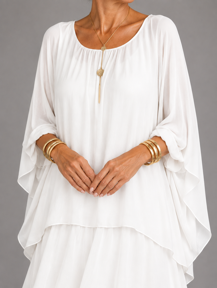 Lara™ | Elegant Flowing Maxi Dress